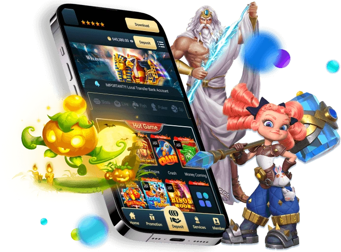 Máy slot game với biểu tượng chiến thắng và tiền vàng tại 88b